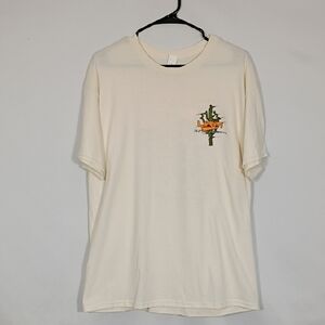 NWT URA Natural Sacton Graphic Tee Mens Size Large